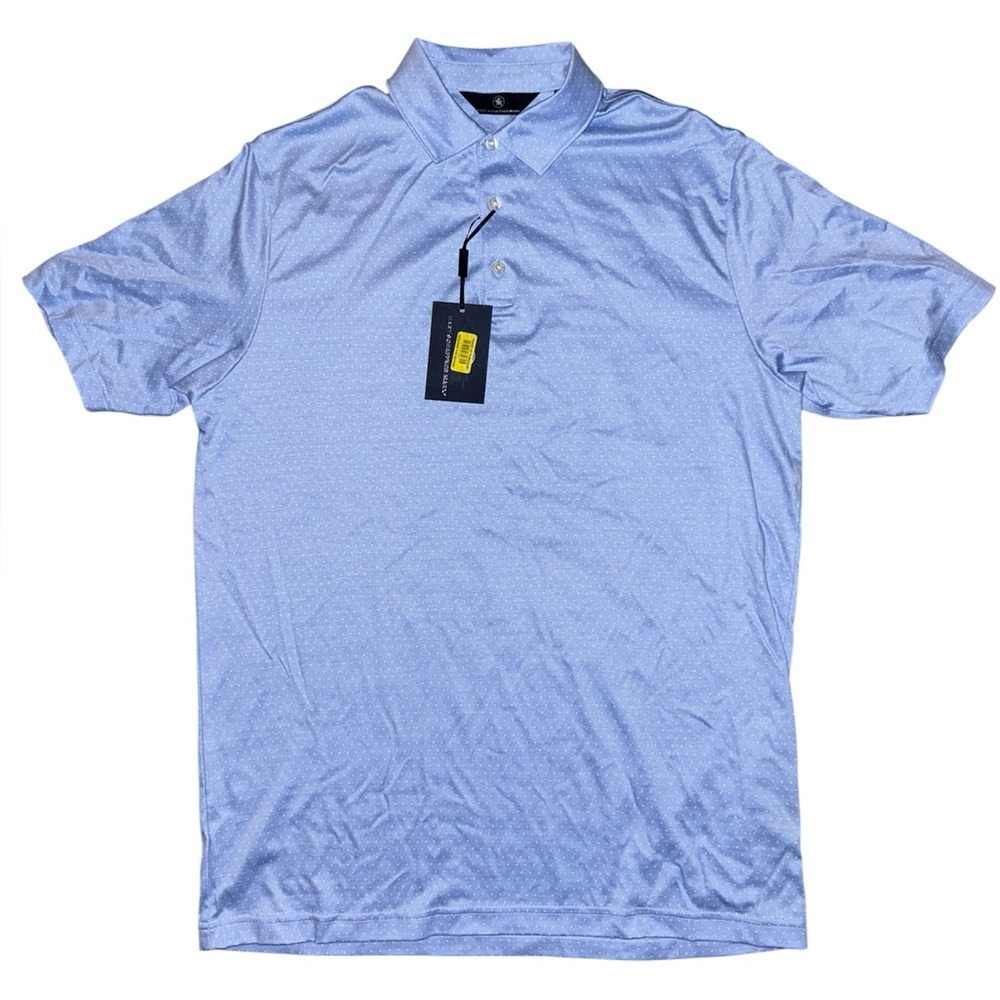 NWT Hart Schaffner Marx Blue Polo Shirt M